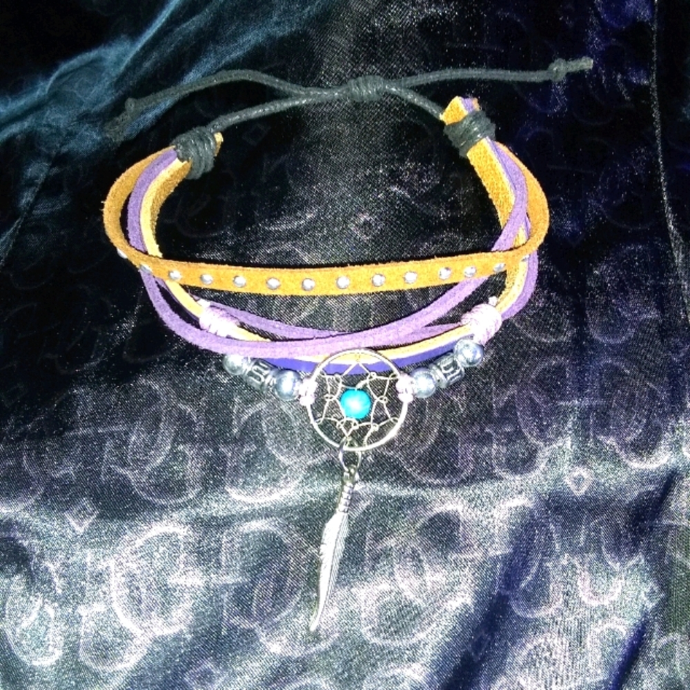 Bead&DreamCatcher Bracelet